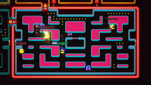 Игра PAC-MAN Mega Tunnel Battle: Chomp Champs, скриншот