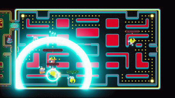 Игра PAC-MAN Mega Tunnel Battle: Chomp Champs, скриншот