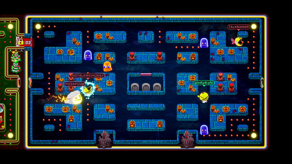 Игра PAC-MAN Mega Tunnel Battle: Chomp Champs, скриншот