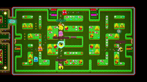 Игра PAC-MAN Mega Tunnel Battle: Chomp Champs, скриншот