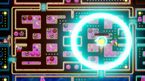 Игра PAC-MAN Mega Tunnel Battle: Chomp Champs, скриншот