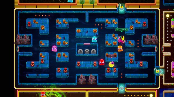 Игра PAC-MAN Mega Tunnel Battle: Chomp Champs, скриншот