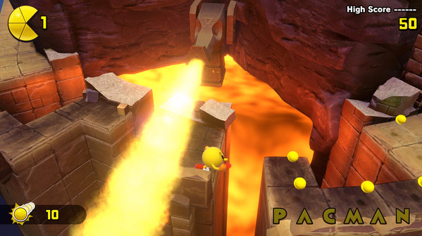 Игра PAC-MAN WORLD Re-PAC, скриншот