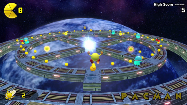 Игра PAC-MAN WORLD Re-PAC, скриншот