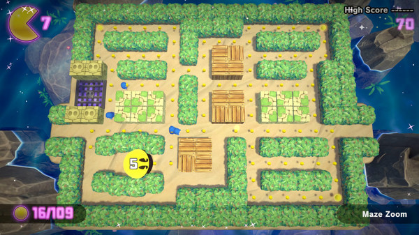 Игра PAC-MAN WORLD Re-PAC, скриншот