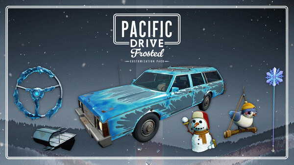 Игра Pacific Drive: Frosted Customization Pack, скриншот