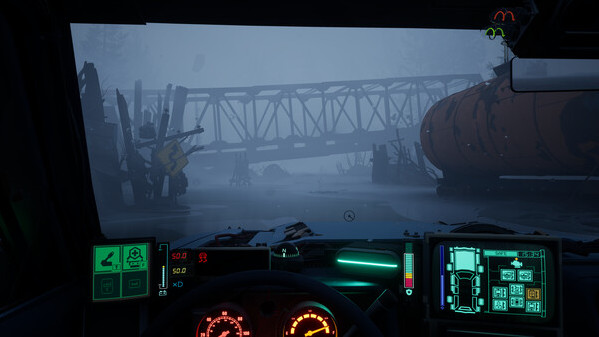 Игра Pacific Drive: Whispers in the Woods, скриншот