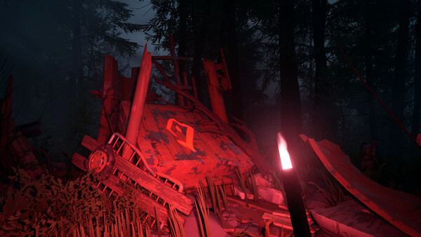 Игра Pacific Drive: Whispers in the Woods, скриншот