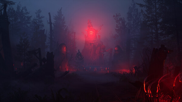 Игра Pacific Drive: Whispers in the Woods, скриншот