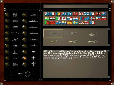 Игра Pacific General, скриншот