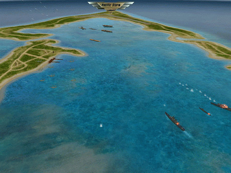 Игра Pacific Storm, скриншот
