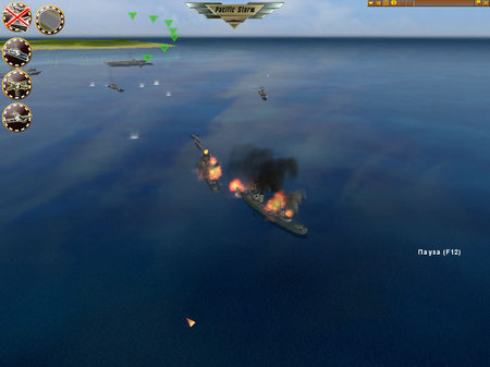 Игра Pacific Storm, скриншот
