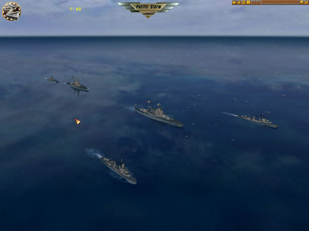 Игра Pacific Storm, скриншот