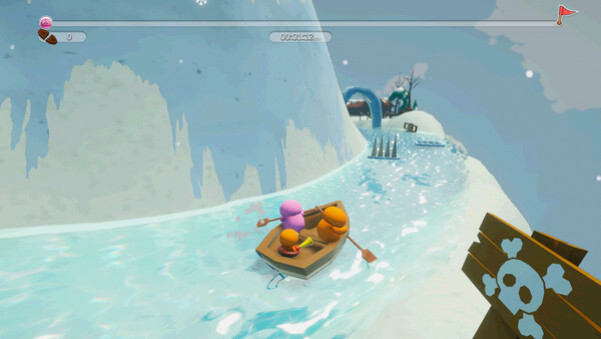 Игра Paddle Together, скриншот