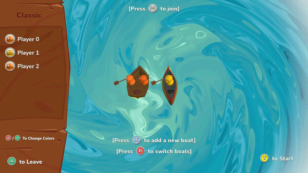 Игра Paddle Together, скриншот