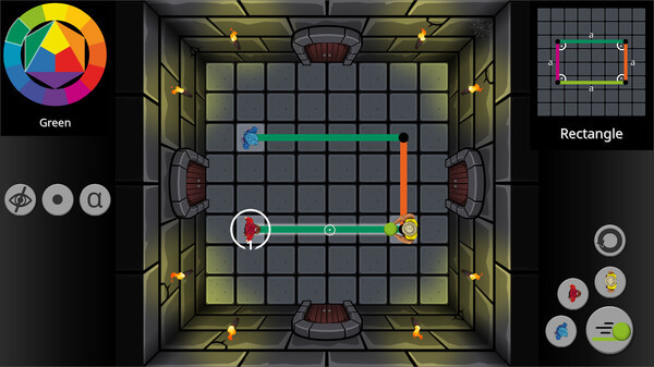 Игра Paintball - the puzzle game, скриншот