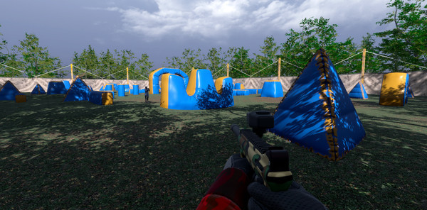 Игра PaintBall War 2, скриншот