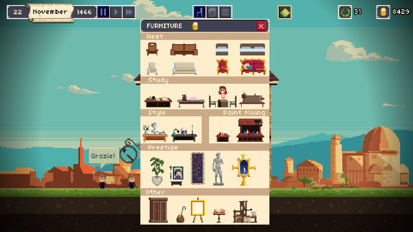 Игра Painters Guild, скриншот