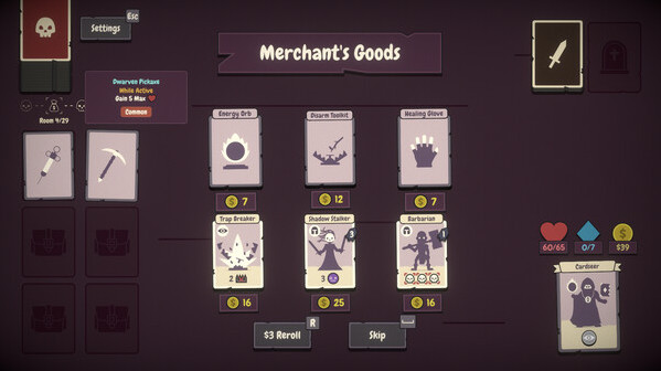 Игра Pairs & Perils, скриншот