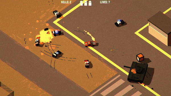 Игра PAKO - Car Chase Simulator, скриншот