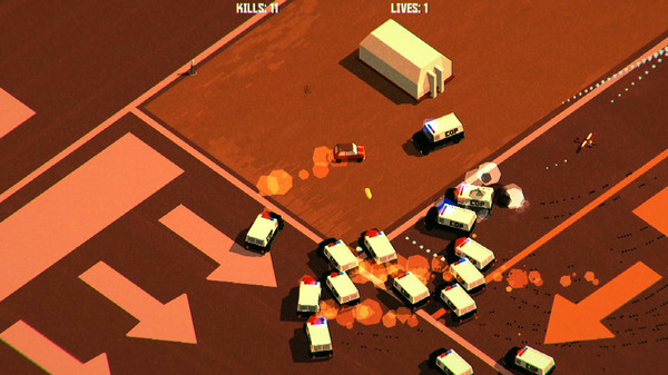 Игра PAKO - Car Chase Simulator, скриншот