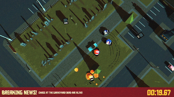 Игра PAKO - Car Chase Simulator, скриншот