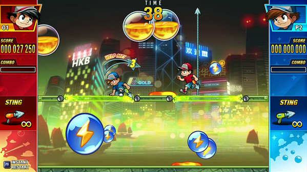 Игра Pang Adventures, скриншот