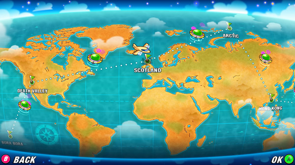 Игра Pang Adventures, скриншот