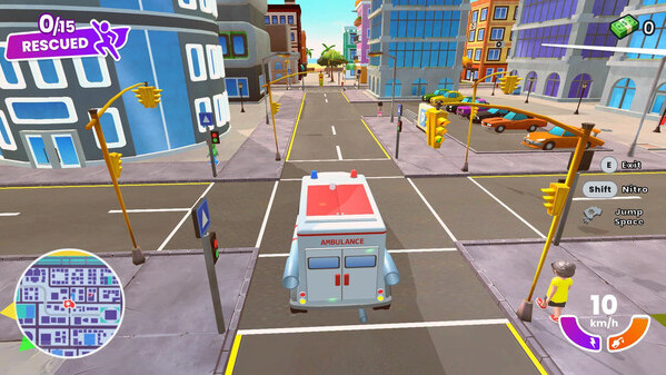 Игра Panic Crew, скриншот