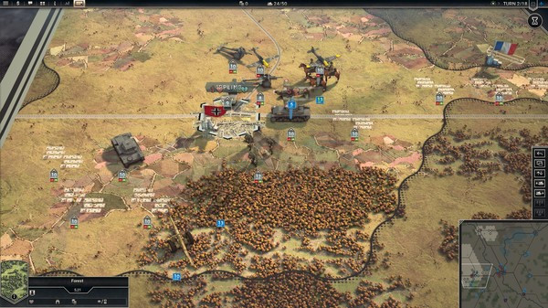 Игра Panzer Corps 2: Axis Operations - 1939, скриншот