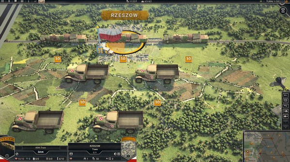 Игра Panzer Corps 2: Axis Operations - 1939, скриншот