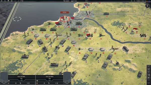 Игра Panzer Corps 2: Axis Operations - 1941, скриншот