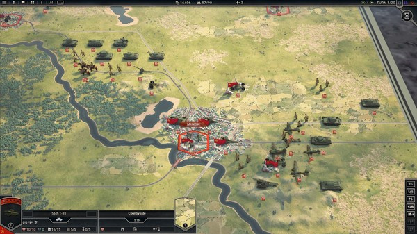 Игра Panzer Corps 2: Axis Operations - 1941, скриншот