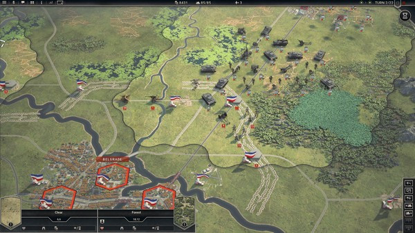 Игра Panzer Corps 2: Axis Operations - 1941, скриншот