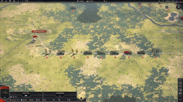 Игра Panzer Corps 2: Axis Operations - 1941, скриншот