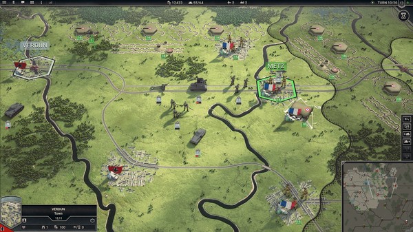 Игра Panzer Corps 2, скриншот