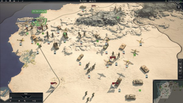 Игра Panzer Corps 2, скриншот