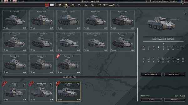 Игра Panzer Corps 2, скриншот