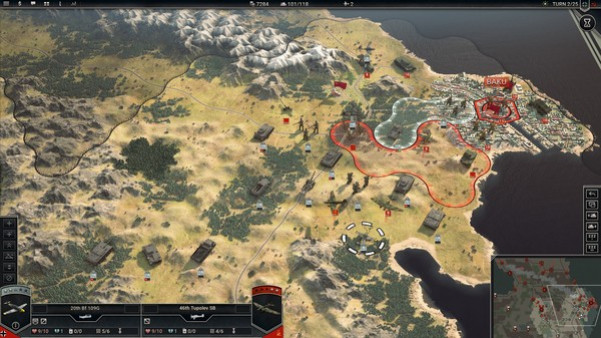 Игра Panzer Corps 2, скриншот