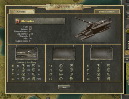 Игра Panzer Corps Gold, скриншот