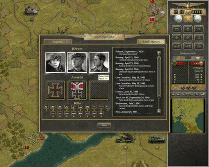 Игра Panzer Corps Gold, скриншот
