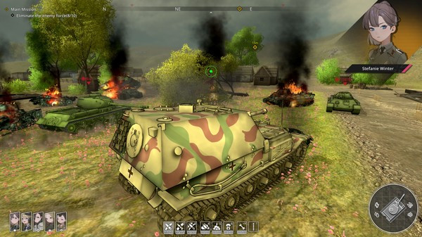 Игра Panzer Knights - Elefant & Maus, скриншот