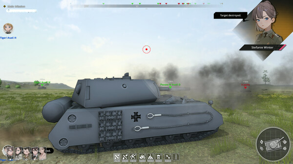 Игра Panzer Knights - Elefant & Maus, скриншот