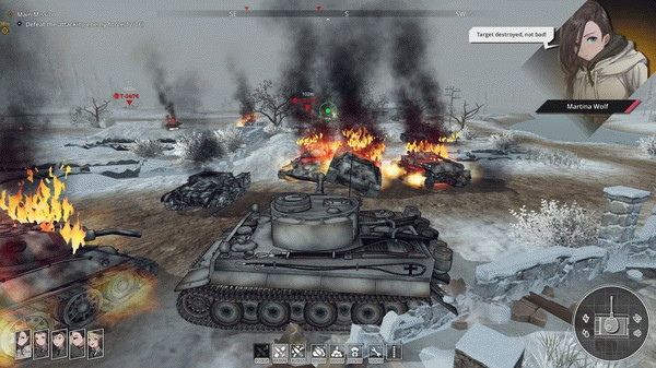 Игра Panzer Knights, скриншот