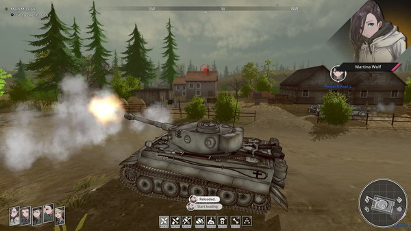 Игра Panzer Knights, скриншот