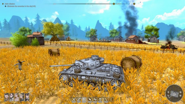 Игра Panzer Knights, скриншот