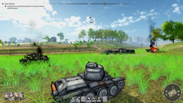 Игра Panzer Knights, скриншот