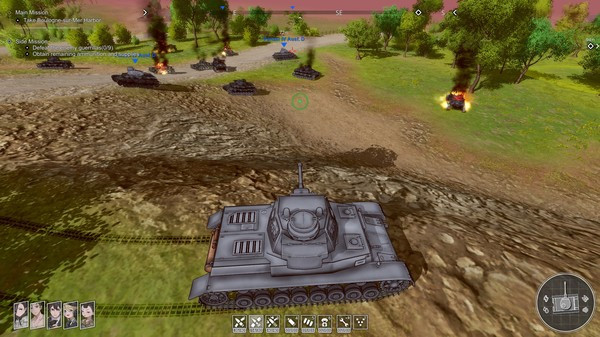 Игра Panzer Knights, скриншот