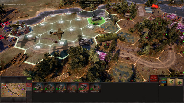 Игра Panzer Strategy, скриншот