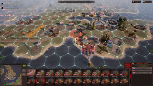 Игра Panzer Strategy, скриншот